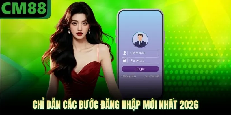 Chỉ dẫn các bước đăng nhập mới nhất 2026